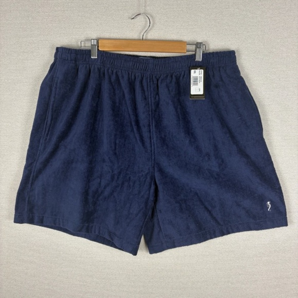 Majestic Shorts Mens 2XL‎ Terry Cloth Deadstock NOS Athletic Lounge Resort Yacht
